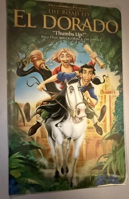 The Road to El Dorado VHS 2000 Clamshell - Image 1 of 2