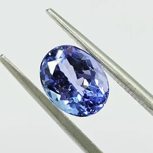 Tanzanite Naturale Ziosite 2.09ct Ovale Certificato GSI - Imagen 1 de 10