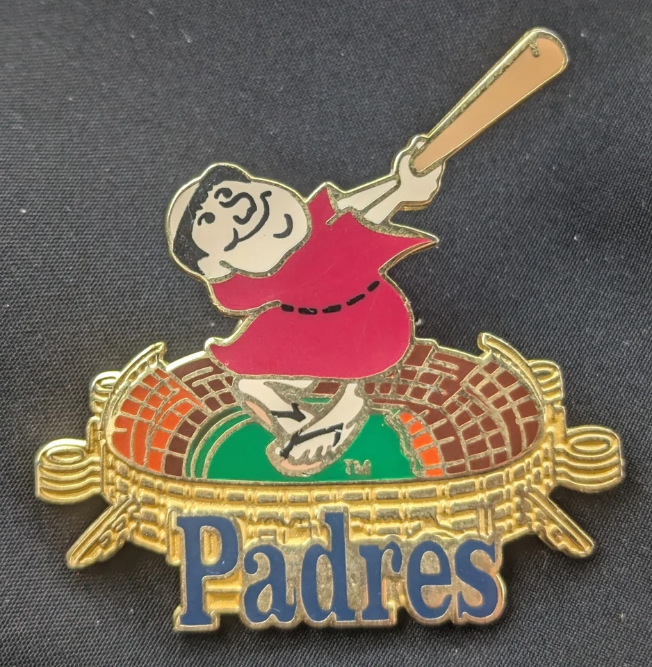 San Diego Padres Retro Qualcomm Stadium Pin - Image 1 of 1