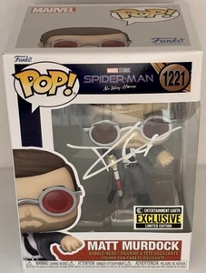 Charlie Cox Signed Autographed Spider-man Matt Murdock Funko Pop Daredevil JSA - Picture 1 of 5