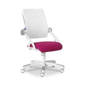 Paidi Schoolworld Yvo Schreibtischstuhl Gestell/Lehne: weiß, Sitz: Brombeer - Bild 1 von 6