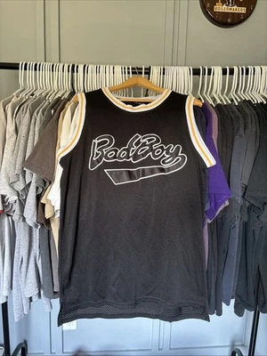 BAD BOY BIGGIE SMALLS NOTORIOUS B.I.G. BASKETBALL JERSEY (M) MEDIUM EXCELLENT - Image 1 of 4