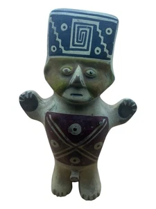 Peru Keramik Figur 8 Zoll - Bild 1 von 6