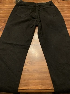 GITANO WOMENS BLACK COTTON JEANS SIZE 16 AVERAGE NEW WITH TAGS NWT BOOT FLARE - Image 1 of 4