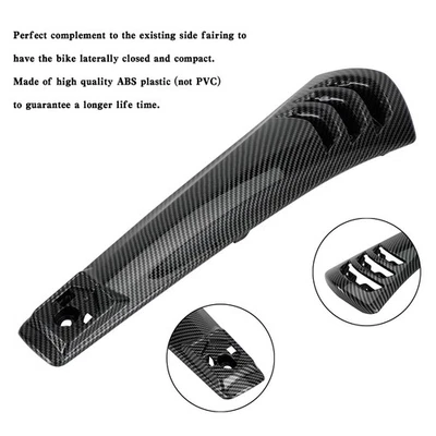 Steering Horn Cover fairing For VESPA Sprint Primavera 125/150 2014-2022 Carbon - Image 1 of 4