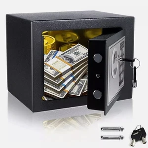 Mini safe elektronischer Safe Tresor Minitresor Wandtresor Wandsafe Möbeltresor - Bild 1 von 17
