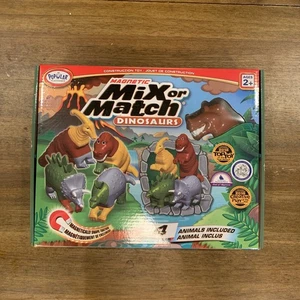 NEW Magnetic Mix or Match Dinosaurs Popular Playthings Top Toy 2018 - Picture 1 of 6