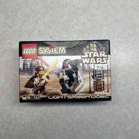LEGO system 7101 Star Wars Lightsaber Duel 1999 Contents Sealed Box Beat Up