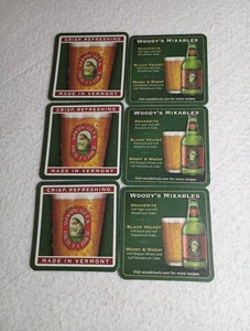 Woodchuck Apfelwein Vermont Getränk Untersetzer Pappe Menge 30 Bar Dekor 3,5”x3,5” - Bild 1 von 6