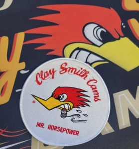 Clay Smith 5" MR HORSEPOWER Embroidered PATCH vtg Hot Rod Drag RACING scta NHRA - Picture 1 of 4