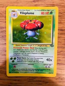 NEAR MINT! Vileplume (15/64) Holo Jungle Set Pokemon Card! FAST & FREE P&P! - Picture 1 of 2