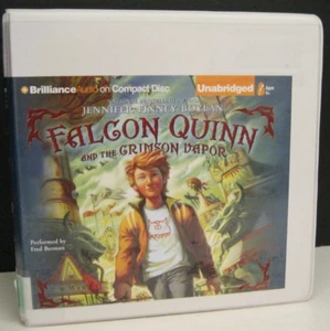 FALCON QUINN AND THE CRIMSON VAPOR AUDIO BOOK CD 8 DISCS HRS UNABRI-EX LIBRARY - Picture 1 of 5