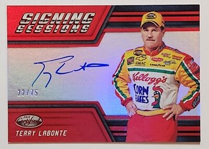 2018 Certified Racing Signing Sessions #SS-TL Terry Labonte Red Auto #22/75