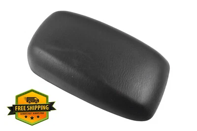 2001-2003 Mazda Protege5 Center Console Black Vinyl Armrest Lid OEM - Image 1 of 4