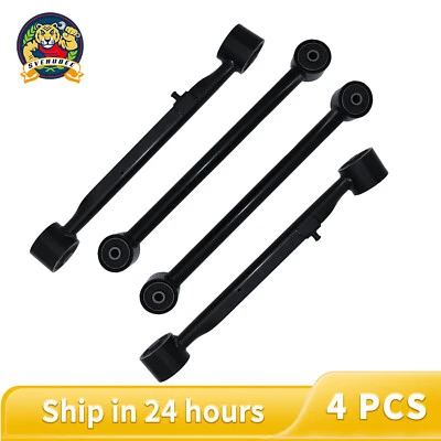 4pcs Rear Upper Lower Trailing Control Arm Kit for 2002-2009 Trailblazer Envoy - Изображение 1 из 4