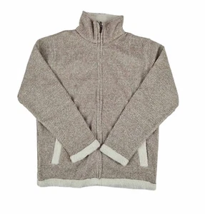 Charles Norton Herren Designer Urban Fleece gefütterte Pulloverjacke mit Reißverschluss - Bild 1 von 4