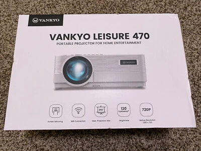 VANKYO Leisure 470  Portable Projector For Home Entertainment - Image 1 of 4