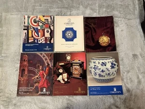 CHRISTIE'S AUKTIONSKATALOG 6 STÜCK - 1986 1988 1989 1991 1992 UHREN SCHMUCK  - Bild 1 von 8