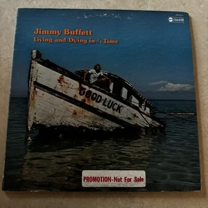 JIMMY BUFFETT Living And Dying In 3/4 Time 1974 LP MINT VINYL FIRST ISSUE PROMO - Picture 1 of 9