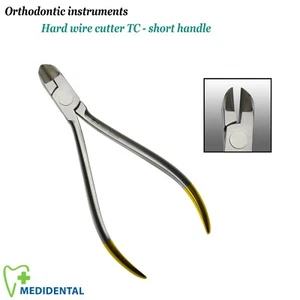 Kieferorthopädie Hartdrahtschneider TC kurzer Griff Pince coupante diagonale Zahnmedizin - Bild 1 von 4