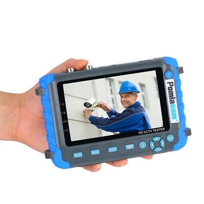 Probador de cámara coaxial HD Probador de CCTV Monitor IV8C Soporte 8MP CVBS AHD TVI CVI Foto 1 de 4