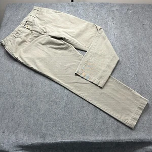 Bill's Khakis Pants Men 42 x 34 Beige Khaki Flat Front Classic Fit M2 Chinos - Picture 1 of 20