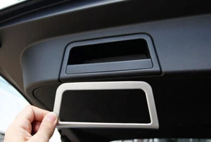 For Range Rover Evoque 2020-2023 Matte Silver Tailgate Door Handle Frame Trim 2X - Foto 1 di 5