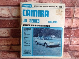 GREGORY'S CAR MANUAL WORKSHOP FIX IT BOOK - NO 230 CAMIRA JD SERIES 1984 / 85 - Bild 1 von 3