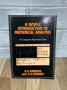 A Simple Introduction to Numerical Analysis: Volume 1 with Floppy Disk - Picture 1 of 4