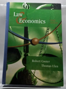 Robert Cooter & Thomas Ulen Law And Economics Book 1999 TB - Imagen 1 de 4