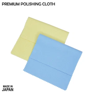 Plimex Blue Yellow Polishing Cleaning Cloths Cleaner Gold Silver Jewellery Watch - Picture 1 of 6