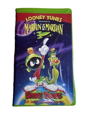 Looney Tunes Marvin The Martian 1990 VHS Rare Screening Cassette 1999 Clamshell - Image 1 of 4
