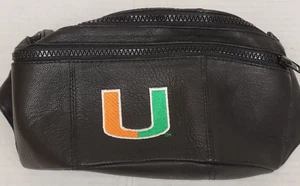 Marsupio in pelle NCAA Miami Hurricanes - marsupio in vita, NUOVO - Foto 1 di 5