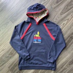 Walt Disney World Youth Size XL Hoodie Pullover Blue Back Logo - Picture 1 of 7
