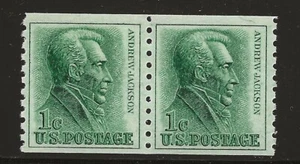 US Scott #1225, Pair 1963 Jackson 1c FVF MNH - Picture 1 of 1