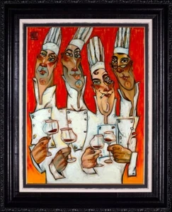 Todd White - Shifty Eyed Chefs - Limited edition - Picture 1 of 1