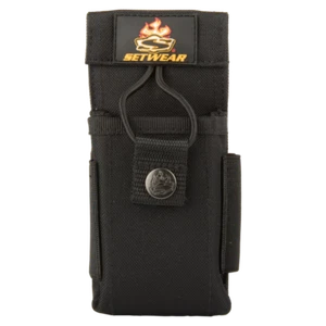 Nueva bolsa de radio Setwear con lazo de cinturón de 3"" para bolsas de radio 6,5"" de alto 3"" de ancho - Imagen 1 de 10