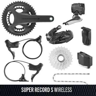 Campagnolo Super Record S WRL Wireless 12-Speed Groupset - 172.5mm 34/50T 10/27T - Image 1 of 4