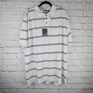 Nuevo con etiquetas Polo Jos A Bank Traveler Collection XXL Rayas 100% Algodón Resistente a Manchas - Imagen 1 de 10