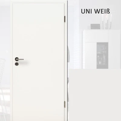 kuporta CPL Zimmertüren Innentür Buche Weiß Komplettset Zimmertür Tür mit Zarge - Bild 1 von 4