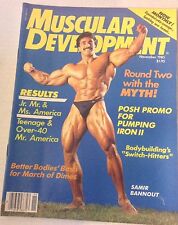 Muscular Development Magazine Samir Bannout Ms.A November 1985 070817nonrh