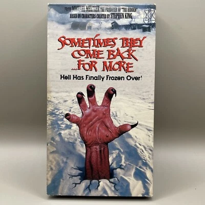 Sometimes They Come Back For More (VHS,1999) Stephen King Horror (TESTED) - Image 1 of 3