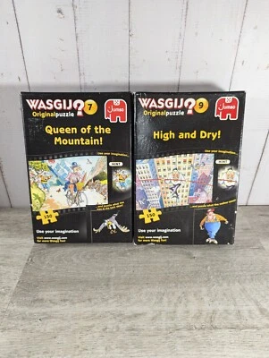 Wasgij 150 piece Puzzle X2 - Queen Of The Mountain, High And Dry - 100% COMPLETE - Image 1 of 4