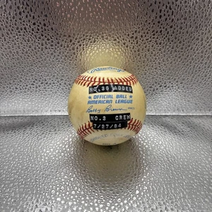 American League AL Umpire Signed Ball 5 Signatures McClelland Denkinger ++ - Picture 1 of 5