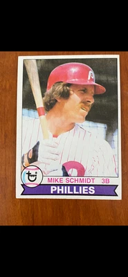 1979 Topps #610 Mike Schmidt Philadelphia Phillies Salón de la fama Como nuevo o mejor Foto 1 de 2