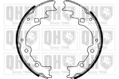 Brake Shoe Set Rear Fits Kia Besta Pregio Mazda E Bongo Quinton Hazell BS817 - Image 1 of 4