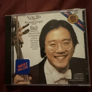 Bach: Sonatas for Viola da gamba & Harpsichord - CD - Yo-Yo Ma, Kenneth Cooper - Picture 1 of 7