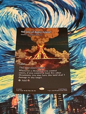 Volcano of Rokus Island and Valakut Molten Pinnacle Foil English Version Borderl - Image 1 of 4
