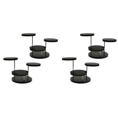  4 StückSchmuck-Ausstellungsstand AcrylRotating3 Schicht-Halskette - Bild 1 von 4