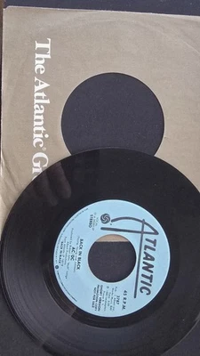 AC/DC 🇺🇸 Back In Black 7” 45RPM Vinyl Record Promo Promotional Rare - Image 1 of 2